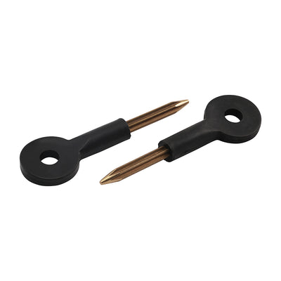 80mm Brass Spare Rack Bolt Keys – Replacement Spline Keys for Door & Window Rack Bolts (PACK OF 2)