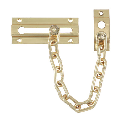 Door Chain – Steel Safety Restrictor for Home & Apartment Entry Security (BAG OF 1)