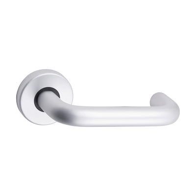 52mm Contractors Lever On Rose Handles | Satin Anodised Aluminium Internal Door Furniture | Sprung