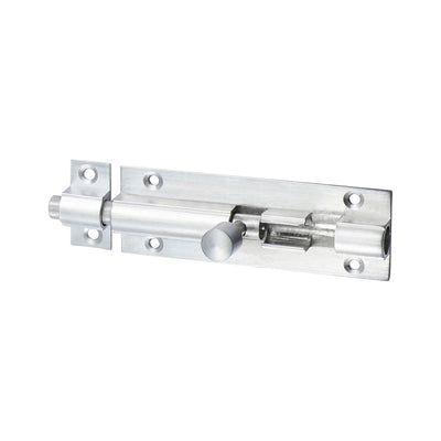 Straight Barrel Bolt – Satin Chrome Finish for Flush Fitted Doors (PACK OF 1)