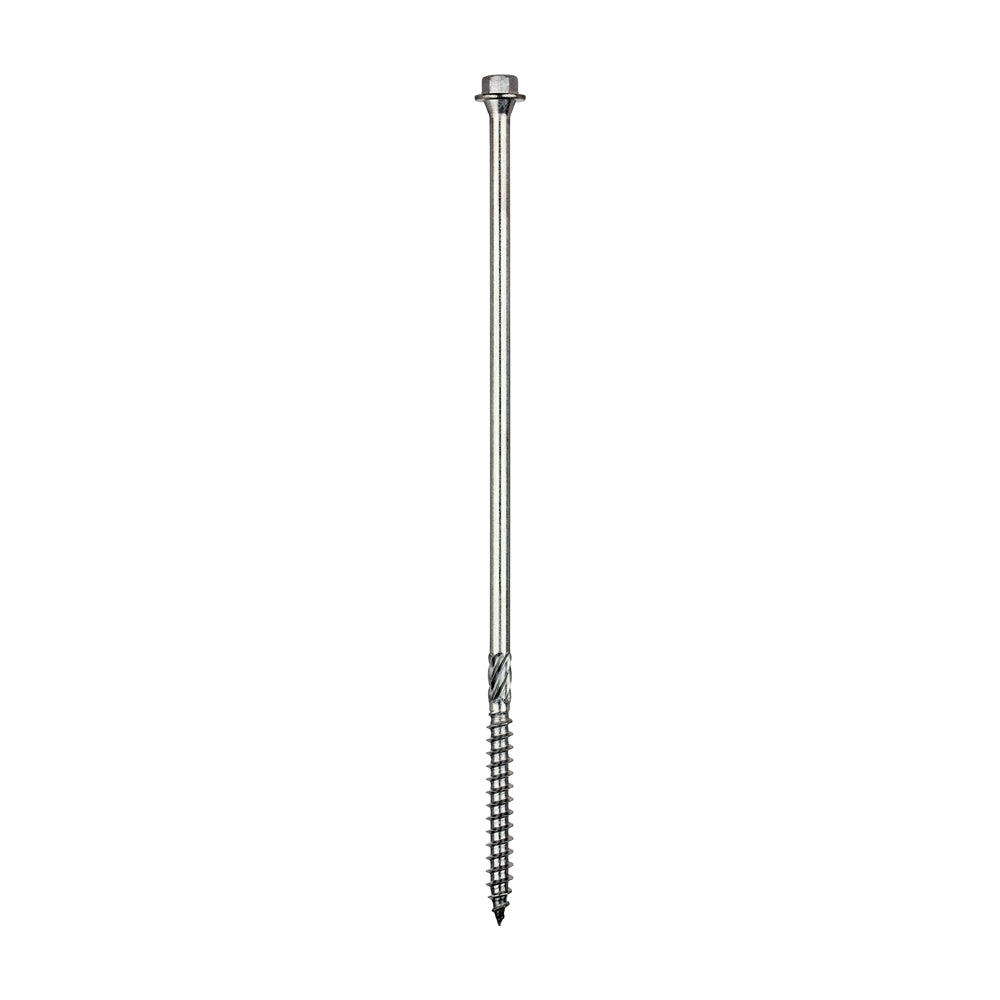 TIMCO Hex Head Construction  Screws  - A4 Stainless Steel – Fixed Washer for Timber Frame Landscaping