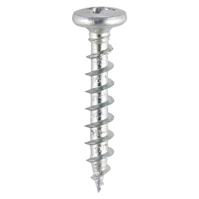 Window Fabrication Screws – Friction Stay – Shallow Pan Countersunk PH – Single Thread – Gimlet Point – Zinc