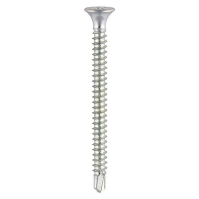 TIMCO Zinc Cill Fixing Screws with Bugle Head & PH Drive – Self-Tapping, Self-Drilling