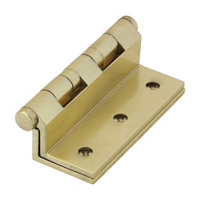 Ball Bearing Stormproof Hinge (1951) - Solid Brass - Polished Brass | Smooth & Weatherproof Door Hinge for Casement Frames