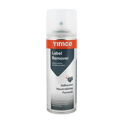 Label Remover Spray | Adhesive & Sticker Remover | Citrus Solvent Cleaner for Labels, Glue & Residue | Safe on Most Surfaces