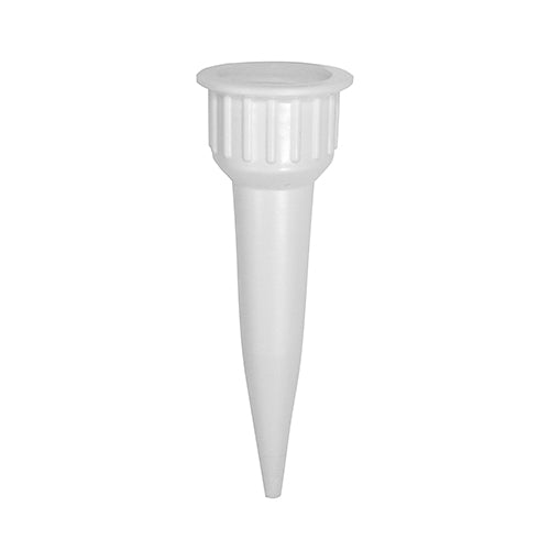 105mm Grip & Fill Nozzles for 350/380ml Grab Adhesive Cartridges – Replacement Plastic Tips (BAG OF 6)