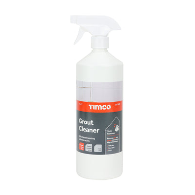 (BOTTLE OF 1L) Grout Cleaner – Fast-Acting, Acid-Free Tile & Floor Grime Remover for Bathroom, Kitchen & Outdoor Use