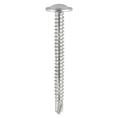 Baypole Screws – Wafer Flange PH Self-Drilling Point – Zinc Plated Window & Door Fixings