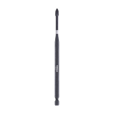 No.2 x 150mm Impact Driver Bits PH2 | Black Phosphate Hardened Steel | High Torque Screwdriver Bit | Power Tool Accessories - Pack of 1 (2PH150X6)