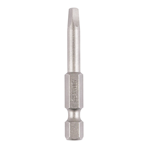 SQ No.2 x 50 mm - Driver Bits (5-Pack) | TIMCO Premium Alloy Steel S2 Square Bits - 2SQ50PACK