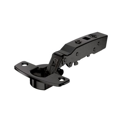 1x Hettich Sensys 8645i Obsidian Black Hinge | 110° Soft Close Integrated Silent System | Kitchen Cabinet Overlay Door Hardware