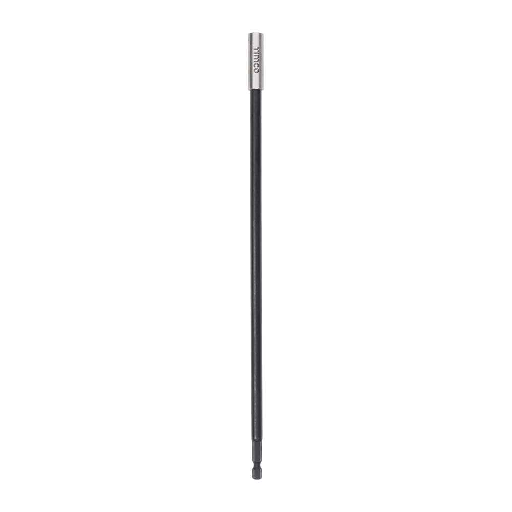 1/4 x 300mm Two Piece Magnetic Adaptor – Circlip Drill Extension, Premium Mini Bit Pack