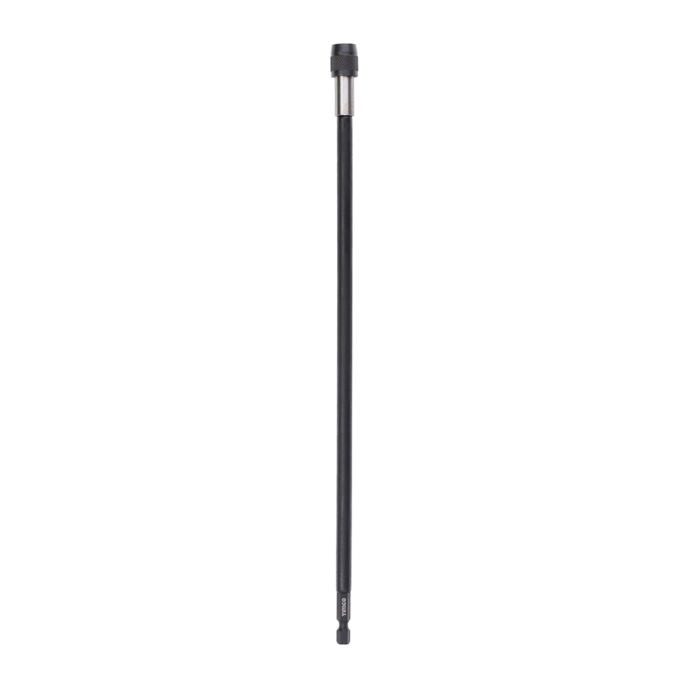 1/4" x 300mm Quick Release Magnetic Adaptor | Drill Bit Holder & Power Tool Accessory - Pack of 1 (300MAQRB)