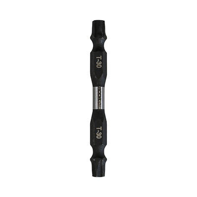 (PACK OF 2) TX30 x 65 Double Ended Impact Driver Bits - Black Phosphate