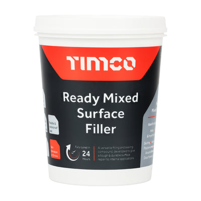 1kg Ready Mixed Surface Filler | Interior 10mm Deep Hole & Crack Repair | Flexible, Waterproof & Paintable Sealant