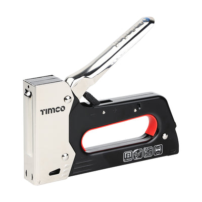 HD 6–14mm Nickel Stapler – Adjustable Depth Staple Gun for Carpentry, Upholstery & Roofing (1 UNIT)