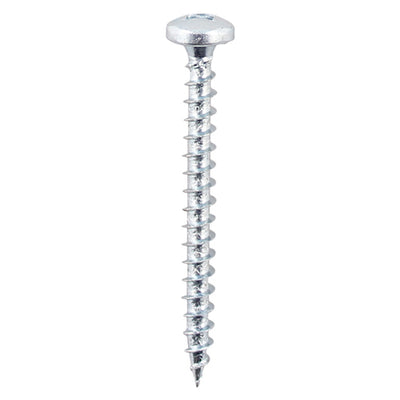 Solo Chipboard & Woodscrews – SQ – Pan – Zinc | High Torque, Quick Drive Fixings for Wood, MDF & Chipboard