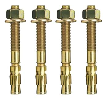 Ultimate Expansion Shield Anchor Through Bolts Super Heavy Duty (Multiple Packs/Sizes)