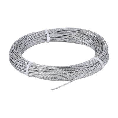 Zinc Plated Wire Rope | 7x7 Construction Steel Cable Catenary Wire Good Flexibility