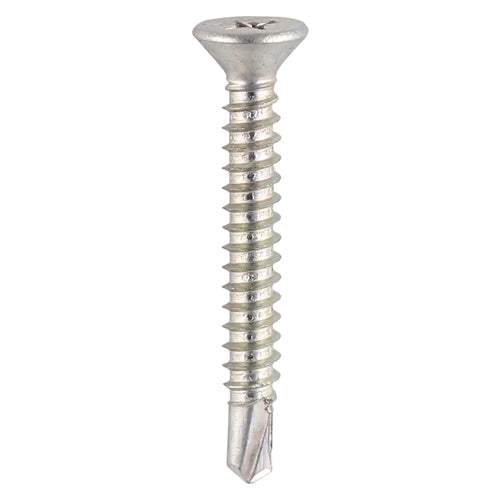Window Fabrication Screws Countersunk PH Self-Tapping Self-Drilling Point Zinc