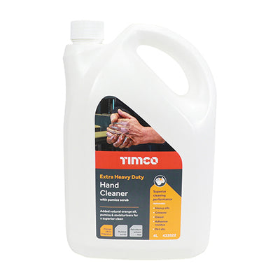 (BOTTLE OF 4L Industrial Hand Cleaner – Extra Strength Citrus Formula with Pumice Scrub & Moisturisers