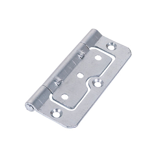 (PACK OF 1 PAIR) Hurlinge Fixed Pin Hinge (104) – Zinc Cupboard & Cabinet Hinge for Flush Fit Joinery Applications
