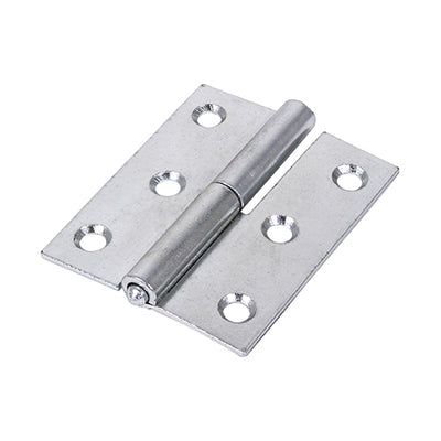 (PACK OF 1 PAIR) Lift Off Hinge (457) – Right Hand – Zinc – Removable Door Hinge for Easy Access and Maintenance