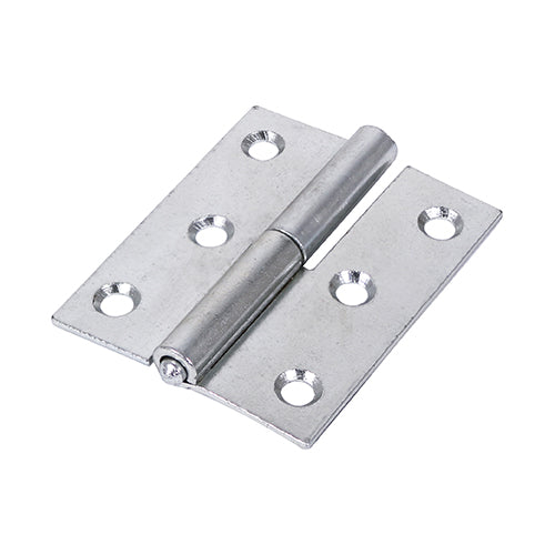 (PACK OF 1 PAIR) Lift Off Hinge (457) – Right Hand – Zinc – Removable Door Hinge for Easy Access and Maintenance