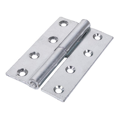 (PACK OF 1 PAIR) Lift Off Hinge (457) – Left Hand – Zinc – Removable Door Hinge for Easy Access and Maintenance