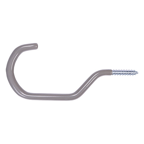 Utility Hooks – Durable PVC Coated Wall & Ceiling Hooks for Tools, Garage, and Storage Organisation