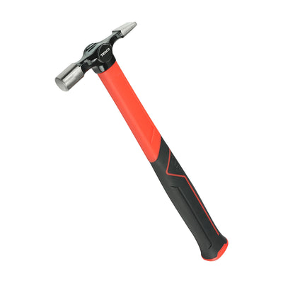 4oz Cross Pein Hammer – Tempered Steel Head with Shock-Absorbing Fibreglass Handle for Woodworking & Metalwork (UNIT OF 1)