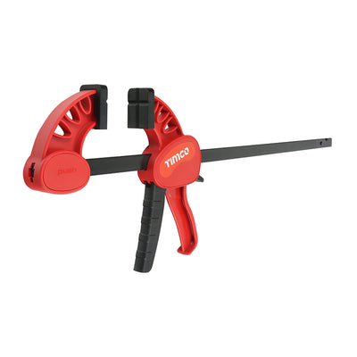 450mm (18") Quick Change Bar Clamp Set – One-Hand Ratcheting Clamps with 135kg Grip Force & Non-Marking Pads for Woodworking, Joinery & DIY (PACK OF 2)