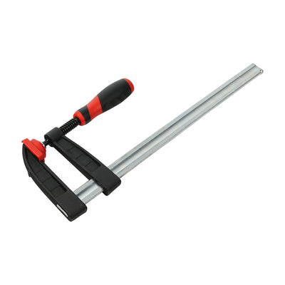 300mm (12") F Clamp – 270kg Clamping Force with Soft Grip Handle & Protective Pads for Woodworking, Joinery & Metalwork (PACK OF 1)