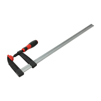 500mm (20") F Clamp – 270kg Clamping Force with Soft Grip Handle & Non-Marking Pads for Woodworking, Joinery & Metalwork (PACK OF 1)