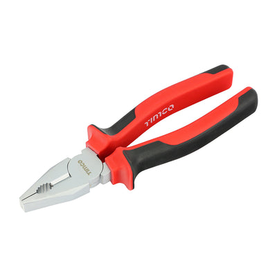 8" Combination Pliers – Chrome Vanadium Steel with Soft-Grip Handles & Precision Milled Teeth (PACK OF 1)