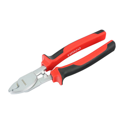 8" Cable & Wire Cutters – Hardened Cr-V Jaws with Super Sharp Cutting Edge & Soft-Grip Handles – Ideal for Copper & Aluminium Cables (PACK OF 1)