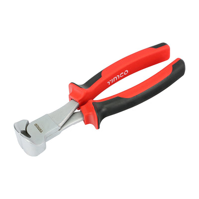 8" Professional End Cutters – 2-in-1 Bevel & Pincer Cr-V Pliers for Cutting Nails, Wires & Rivets (PACK OF 1)