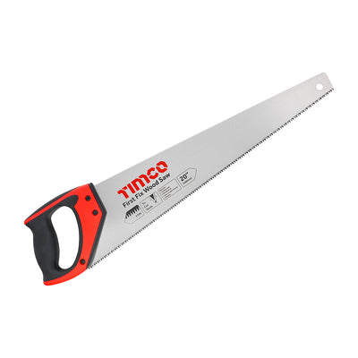 First Fix Wood Saw – 7TPI Carbon Steel Blade with Triple Ground Teeth & Soft-Grip Handle – Rapid Cut Hand Saw (PACK OF 1)