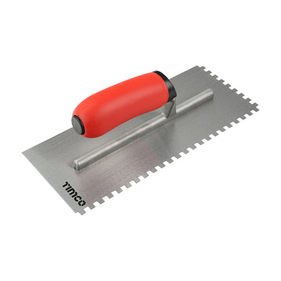 Adhesive Trowel – Square Notch Carbon Steel Tile & Flooring Tool