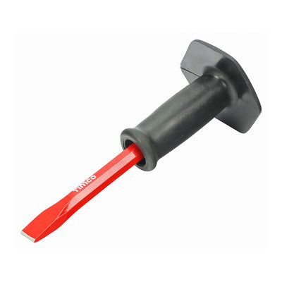 3/4" x 10" Cold Chisel with Guard – Drop Forged EN9 Steel for Masonry, Brickwork & Stonework (1 UNIT)