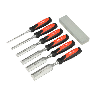 Bevel Edge Wood Chisel Set for Carpentry & Joinery