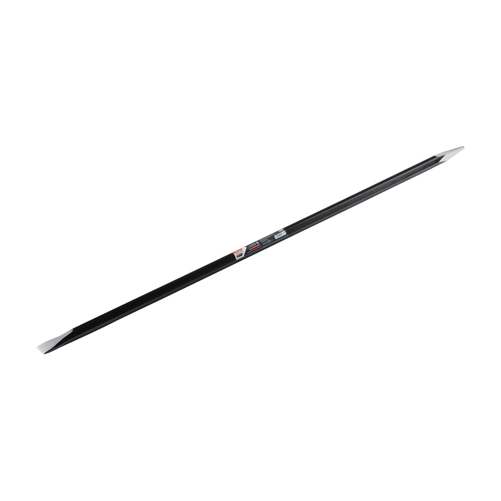 1200 x 25mm Digging Bar | 4 ft Rock Bar 48 Inch Pinch Point Carbon Ste ...