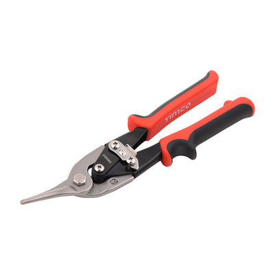250mm Left Cut Aviation Snips | Tin Snips Sheet Metal Shears 10 Inch Compound Action Green Handle