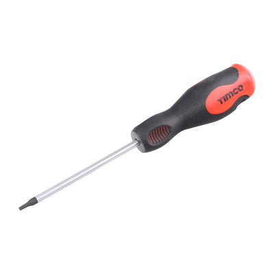 TX10 x 100mm TX Drive Screwdriver | Torx Star Head S2 Steel Magnetic Tip 4 Inch
