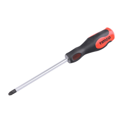 PZ3 x 150mm Pozi Screwdriver | No. 3 Tip 6 Inch Blade S2 Steel Magnetic Heavy Duty Tool