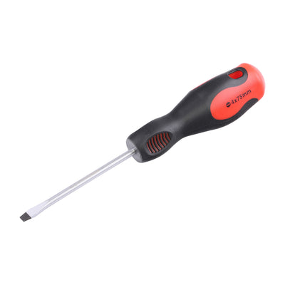 Tradesman Slotted Screwdriver | Flat Head S2 Steel Magnetic Tip Hardened Tip General Purpose