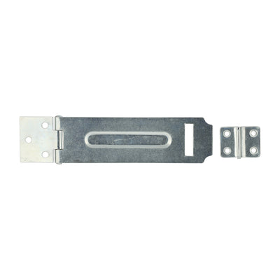 5" (125mm) Zinc Hybrid Hasp & Staple | Steel Security Latch for Sheds, Gates & Boxes