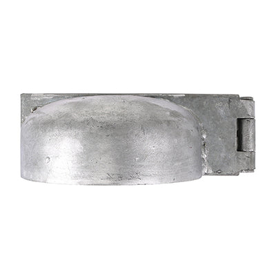 7 1/2" Padlock Protection Bar Right – Hot Dipped Galvanized Carbon Steel Gate & Shed Security Hasp (PACK OF 1)