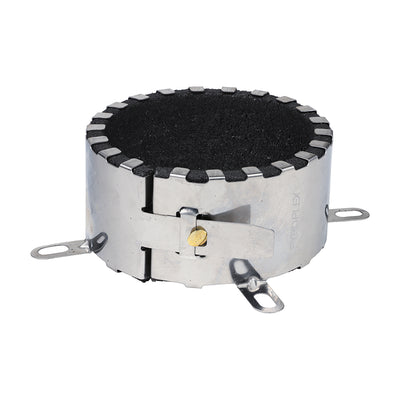 110mm Intumescent Pipe Collar | 4 Hour Fire Stop for Plastic Pipes | Stainless Steel