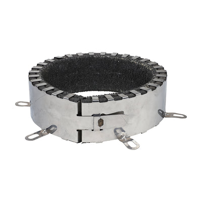 160mm Intumescent Pipe Collar | 4 Hour Fire Stop Fire Barrier Stainless Steel